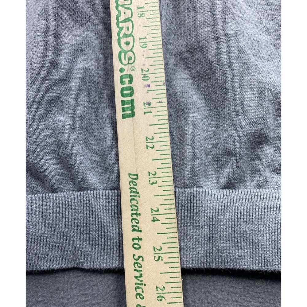 Lacoste Ribbed V-Neck Pullover Sweaters Mens X-Large XL Gray Long Sleeve AH7003 - Picture 8 of 16